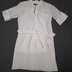 Banana Republic Crisp White Shirt Dress